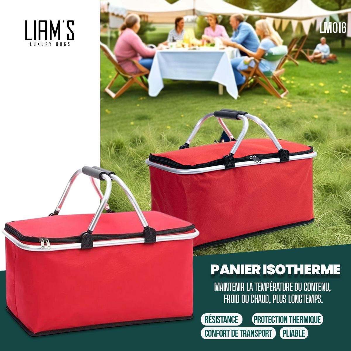 Panier Isotherme Pliable 'LM016'