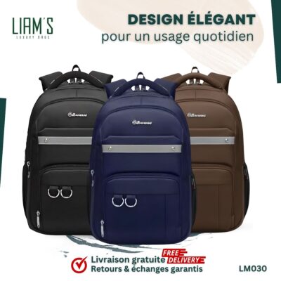 Sac à Dos Imperméable - Ergonomique & Urbain LM030