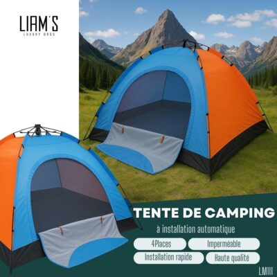 Tente de camping Automatique 4places LM111