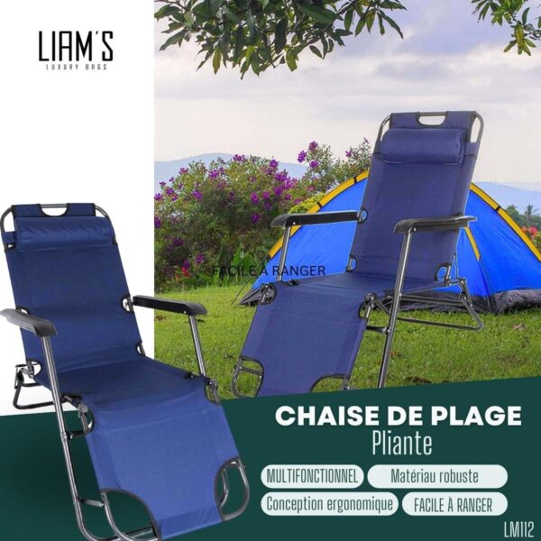 Chaise de plage pliante LM112 – Image 2