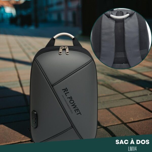 Sac à dos avec système de verrouillage LM114 – Image 3