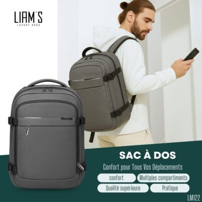 Sac à Dos Avec Port USB Intégré LM122