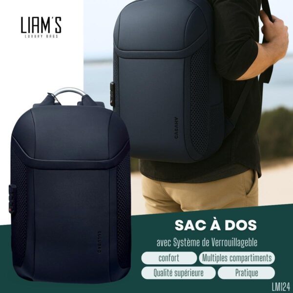 Sac à dos avec Système de Verrouillageble LM124