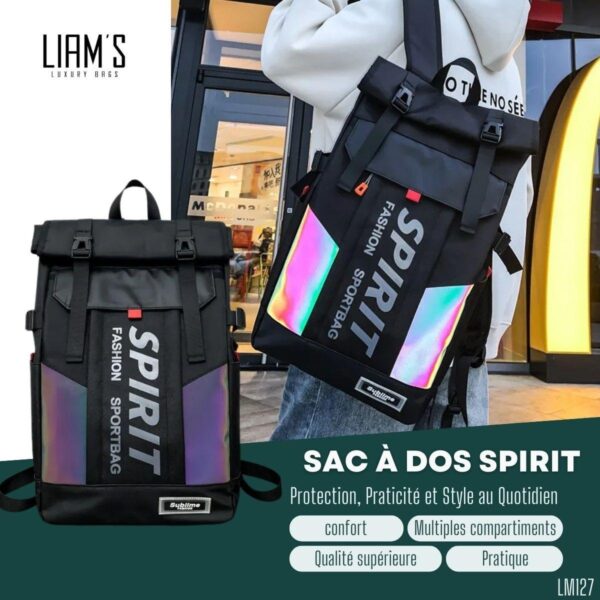 Sac à Dos Grande Capacité LM127 – Image 2