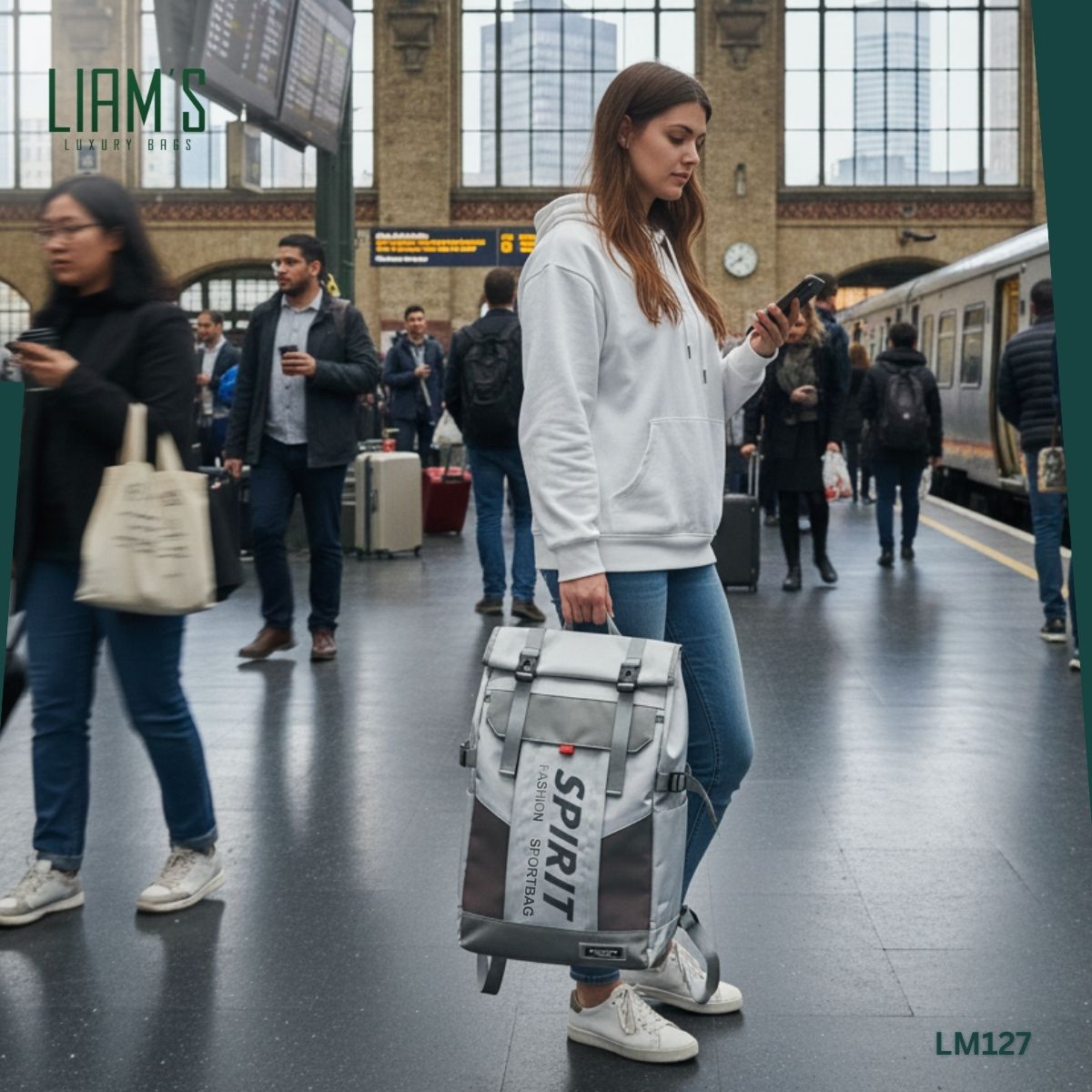 Sac à Dos | Volume Maximal & Style Urbain LM127 – Image 4