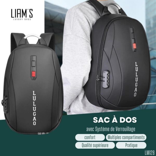 Sac à dos avec Système de Verrouillage LM128