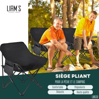 Siége pliant pour la Pêche et le Camping LM139