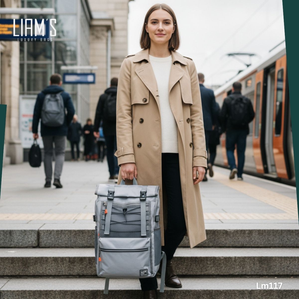 Sac à Dos Grande Capacité & Étanchéité LM117 – Image 4