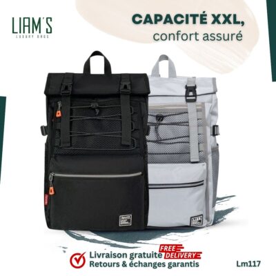 Sac à Dos Grande Capacité & Étanchéité LM117