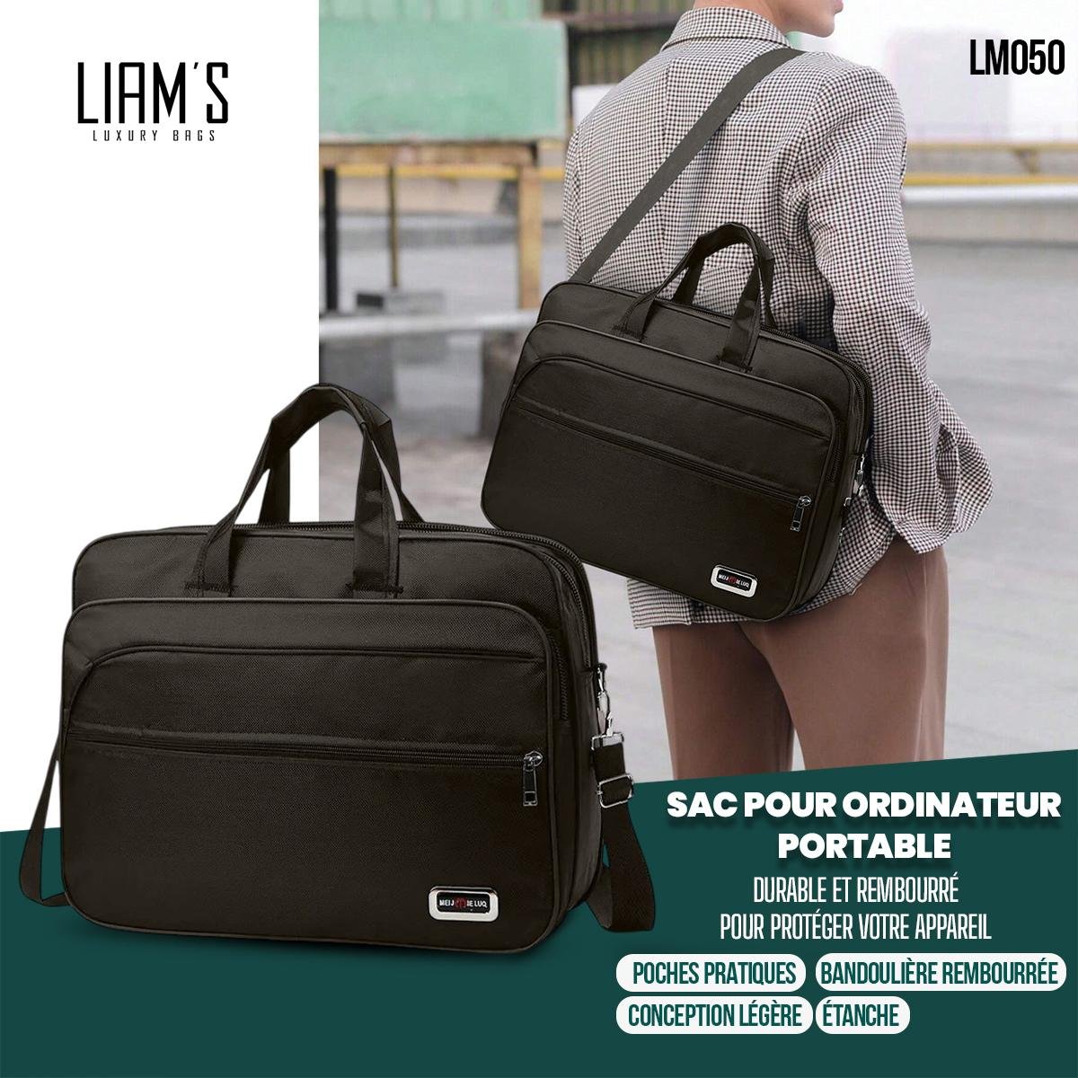 Ferro Shoes - Sac pour ordinateur portable - Paul - 15 pouces - Cuir