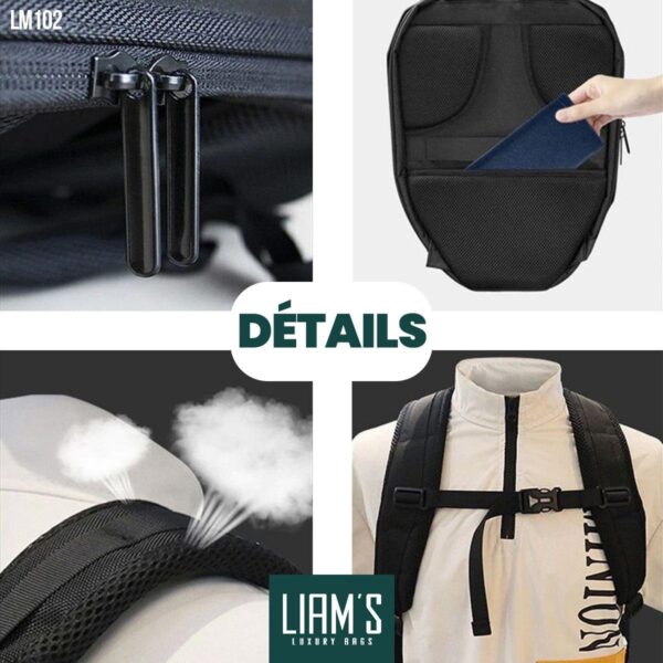 Sac à dos avec yeux LED avec Bluetooth  LM102 – Image 2