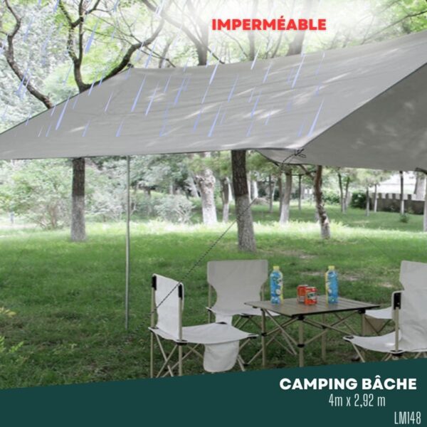 Camping Bâche avec accessoires LM148 – Image 4
