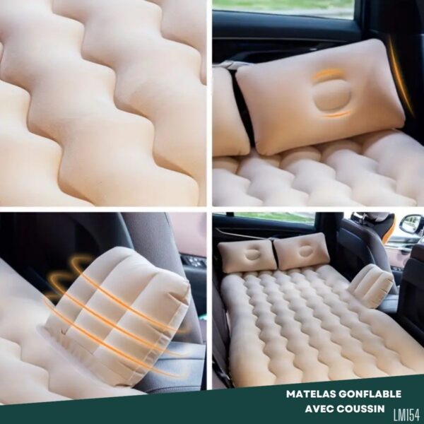 Matelas gonflable avec coussin LM154 – Image 4