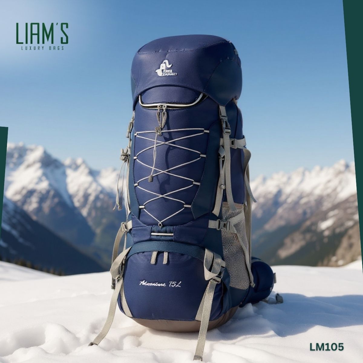 Sac à Dos Trekking Ergonomique & Imperméable LM105 – Image 6