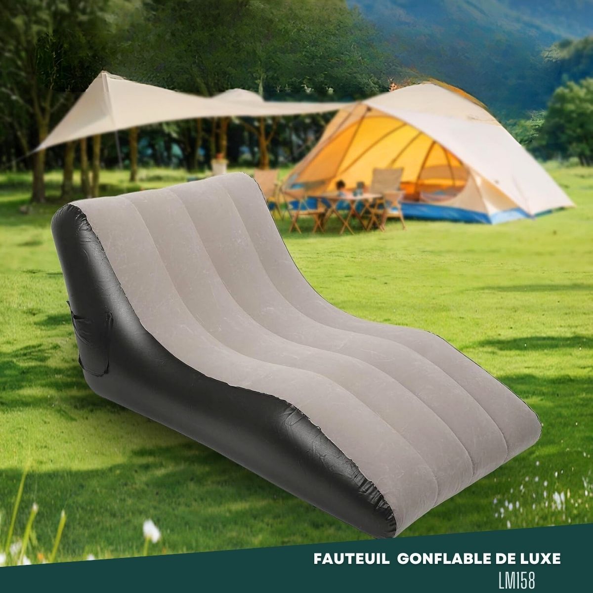 Fauteuil Gonflable de Luxe LM158 – Image 3