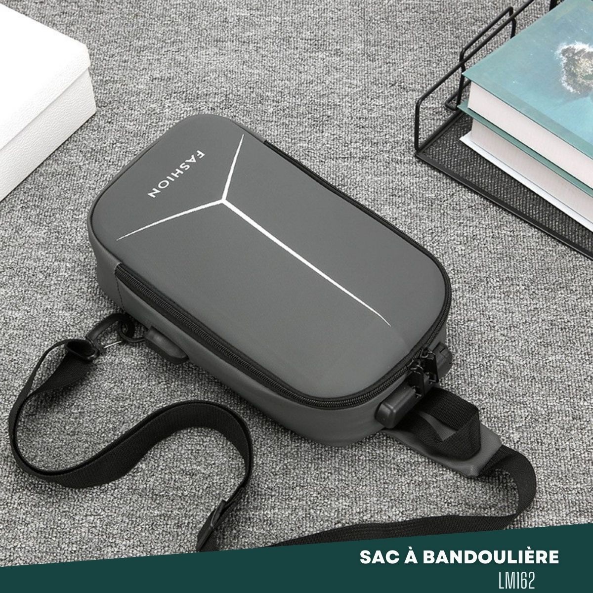 Sac à bandoulière Avec Port USB Intégré LM162 – Image 3