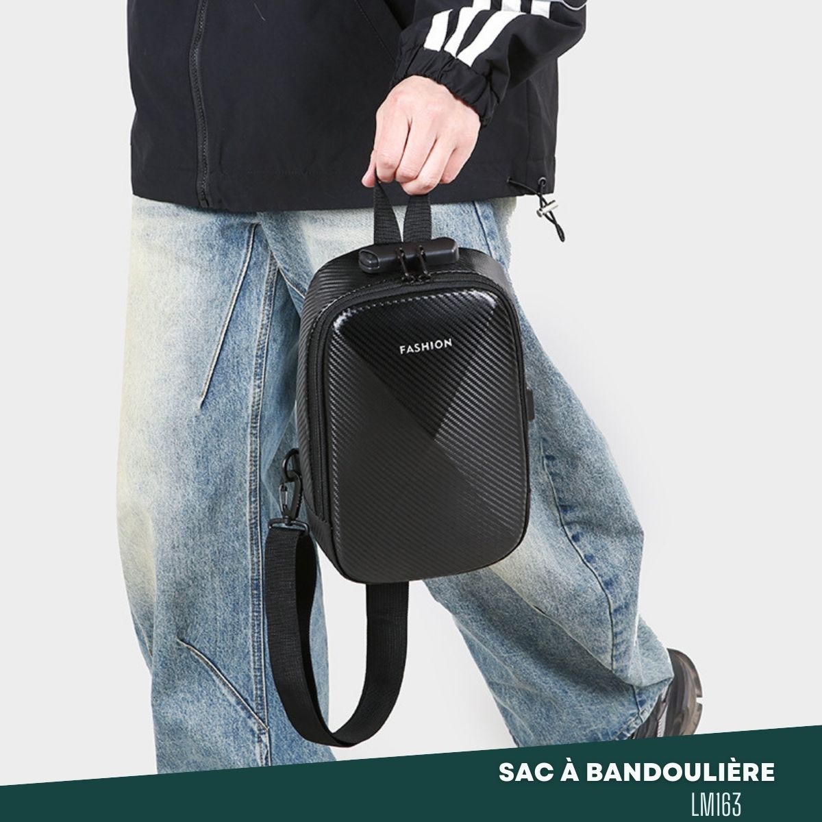 Sac à bandoulière Avec Port USB Intégré LM163 – Image 3