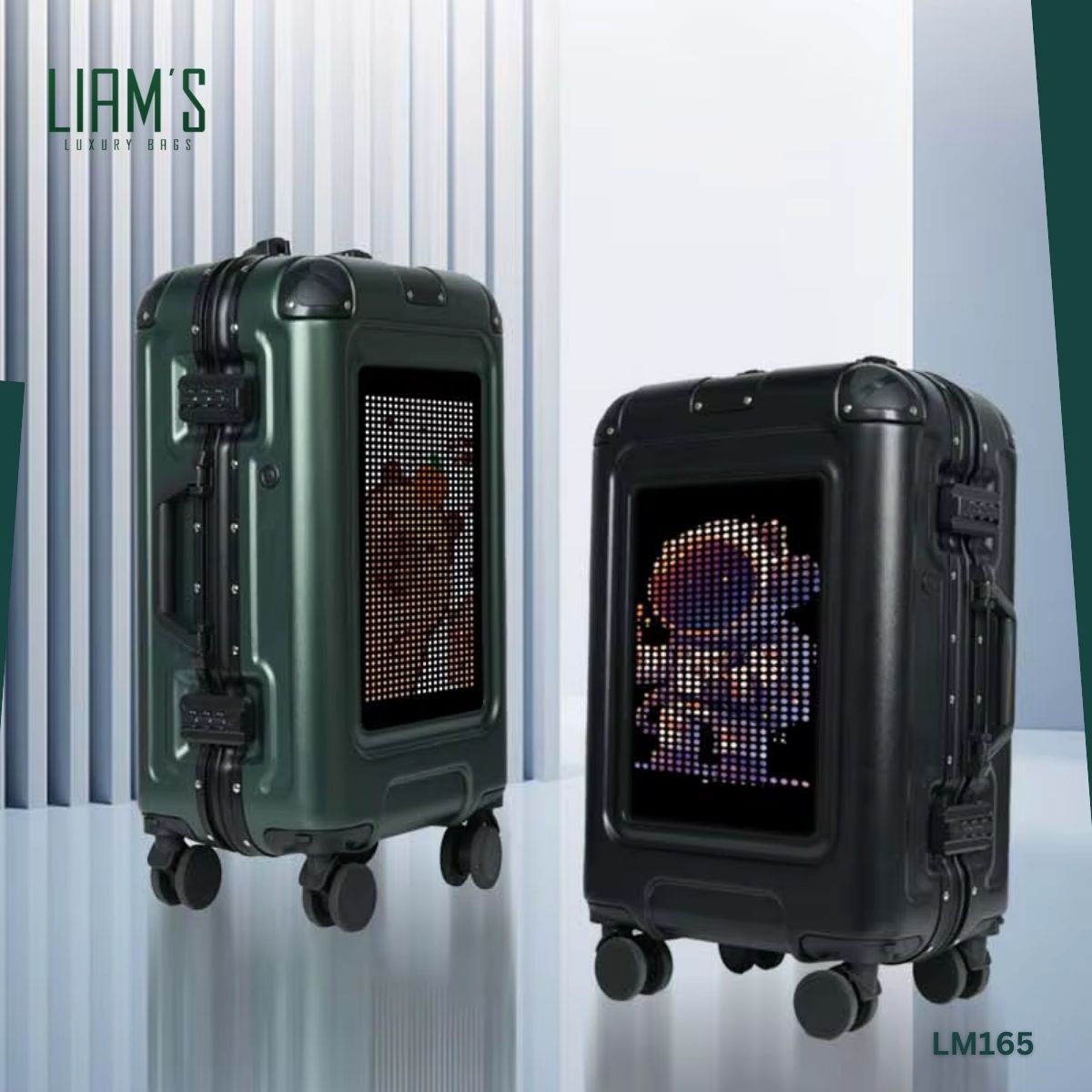 Valise LED Intelligent - Affichage HD LM165 – Image 8