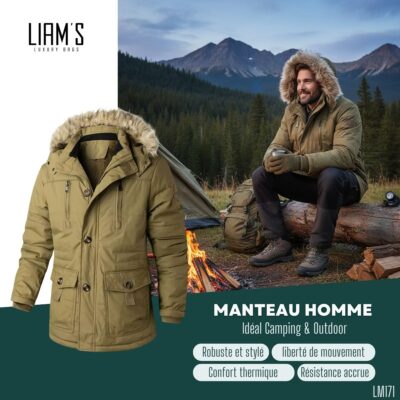 Manteau Homme - Idéal Camping LM171