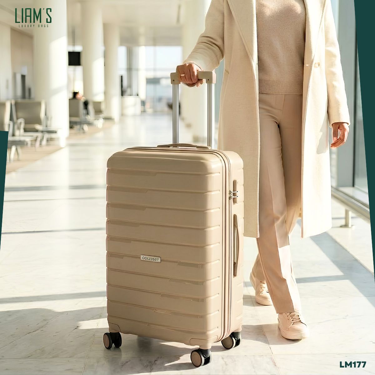 Set de 3 Valises Colisée Plus Incassables LM177 – Image 3