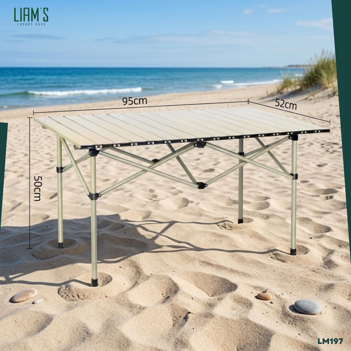 Table de Camping Pliante Modèle Enroulable LM197 – Image 3