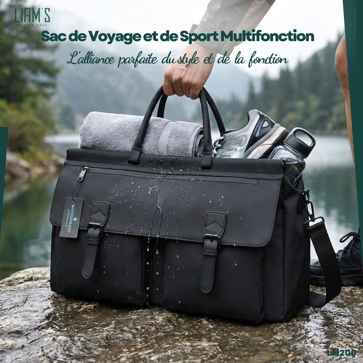Sac de Voyage et de Sport Multifonction LM200 – Image 4