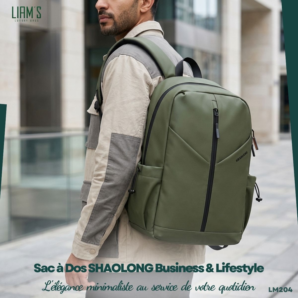 Sac à Dos SHAOLONG Minimaliste LM204