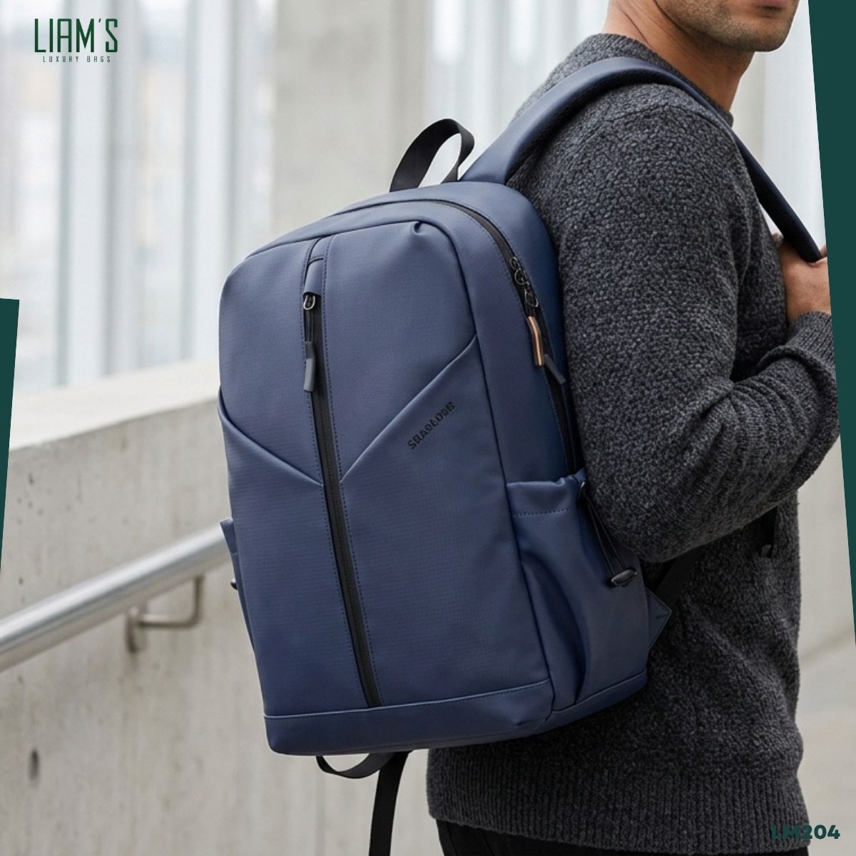 Sac à Dos SHAOLONG Minimaliste et Urbain LM204 – Image 2