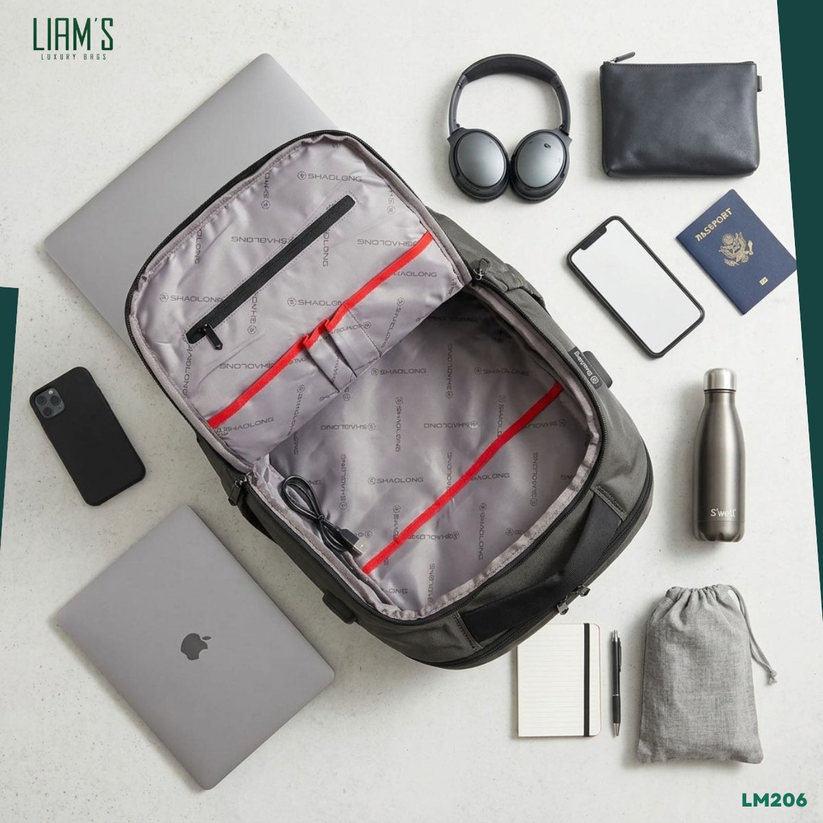 Sac à Dos SHAOLONG Voyage & Ordinateur LM206 – Image 5