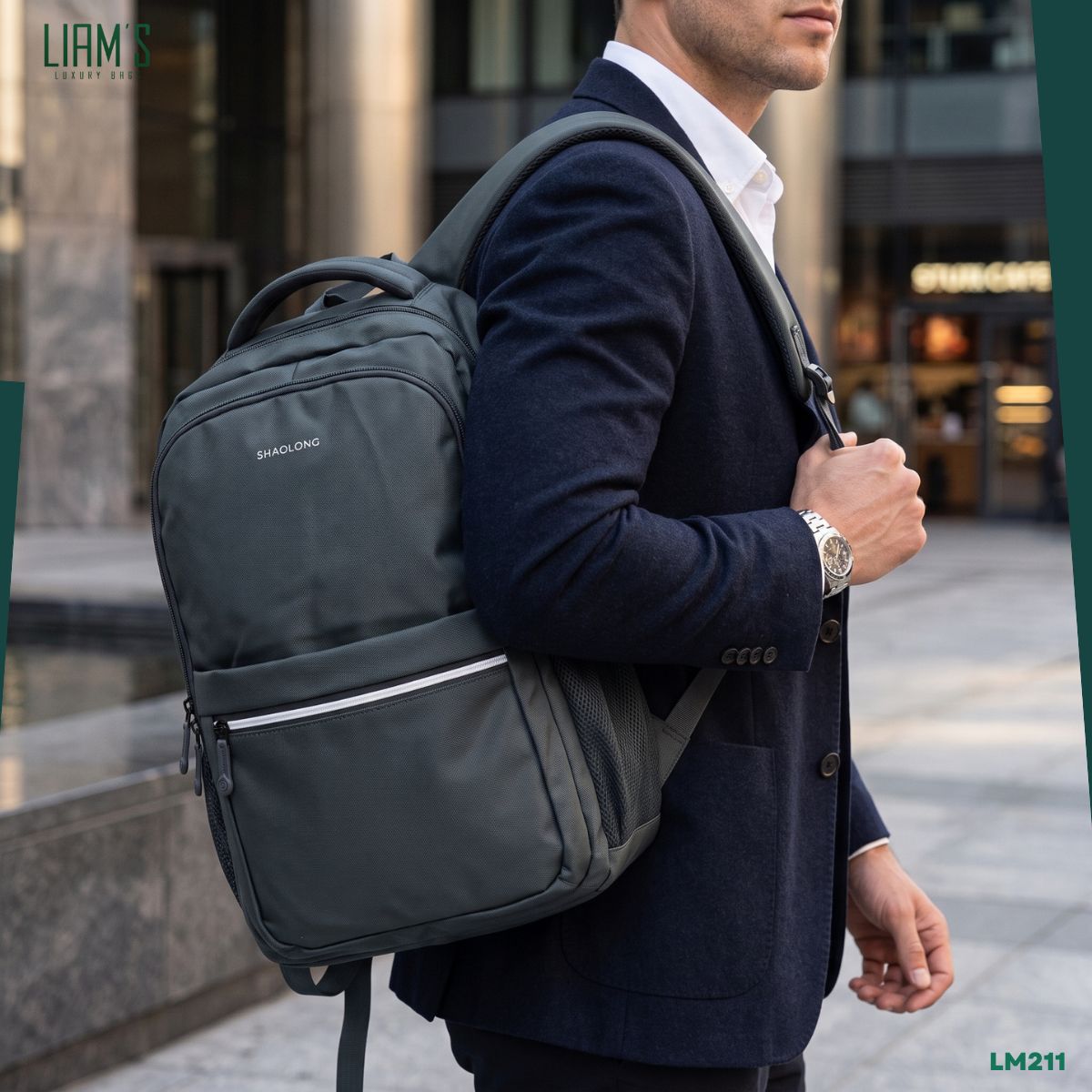 Sac à Dos SHAOLONG Multi-poches Business LM211 – Image 7