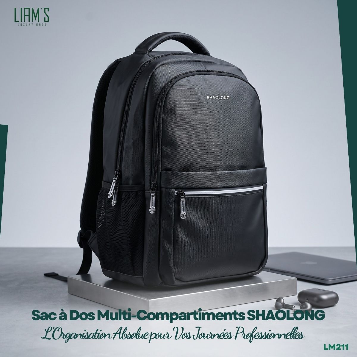 Sac à Dos SHAOLONG Multi-poches Business LM211