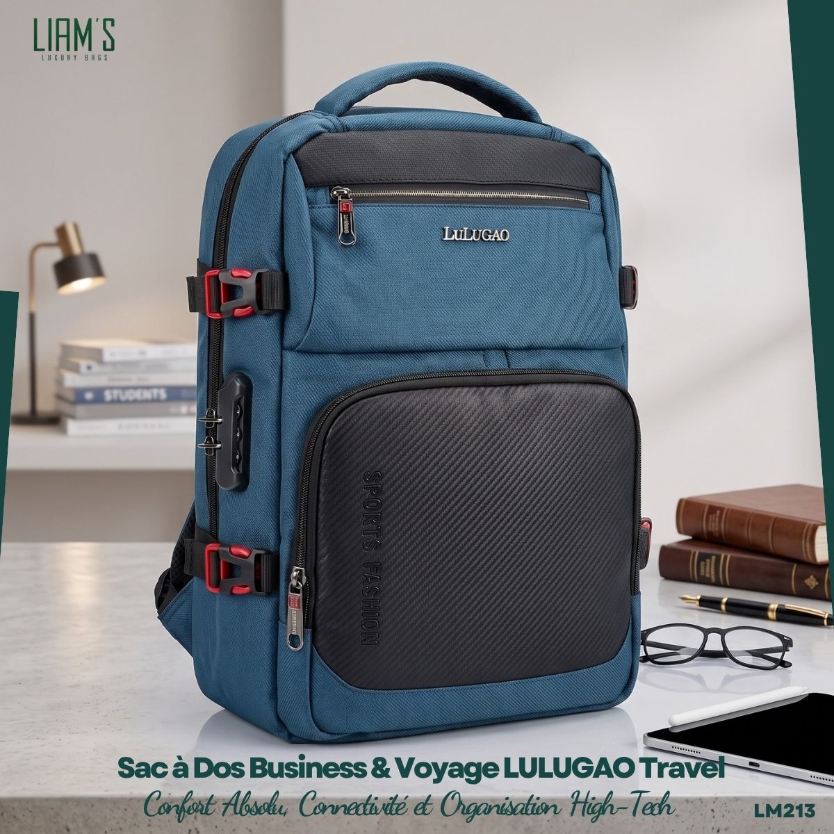 Sac à Dos LULUGAO Smart Travel LM213