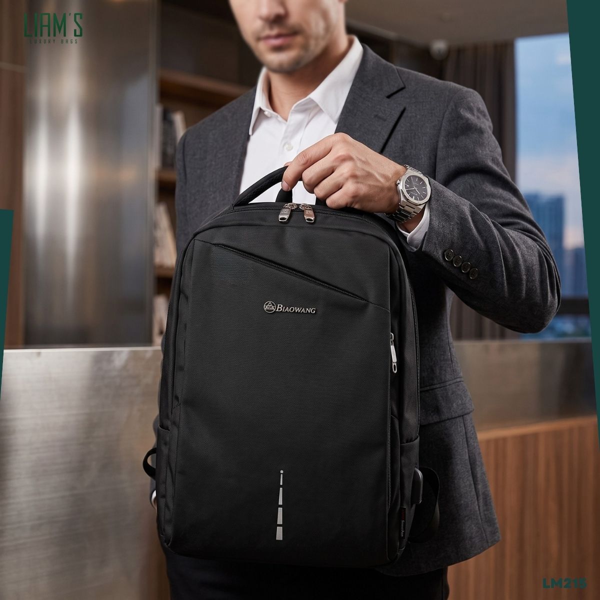Sac à Dos BIAOWANG Ergonomique & Intelligent LM215 – Image 2