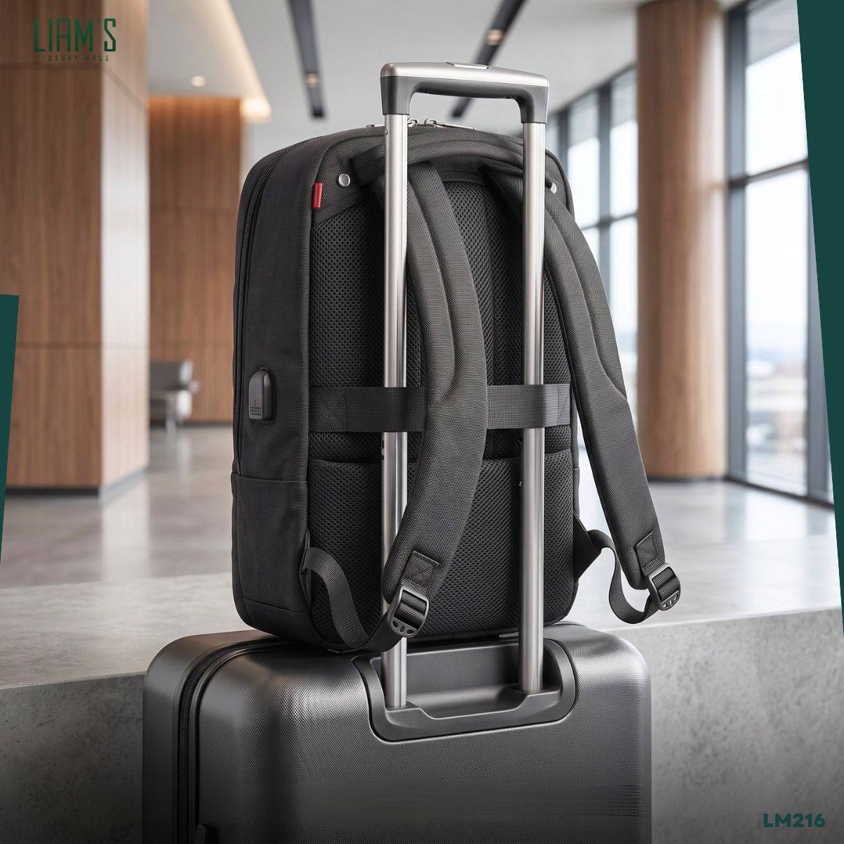 Sac à Dos Antivol LULUGAO Travel Premium LM216 – Image 7