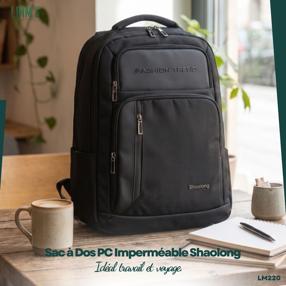 Sac à Dos PC Imperméable Shaolong LM220