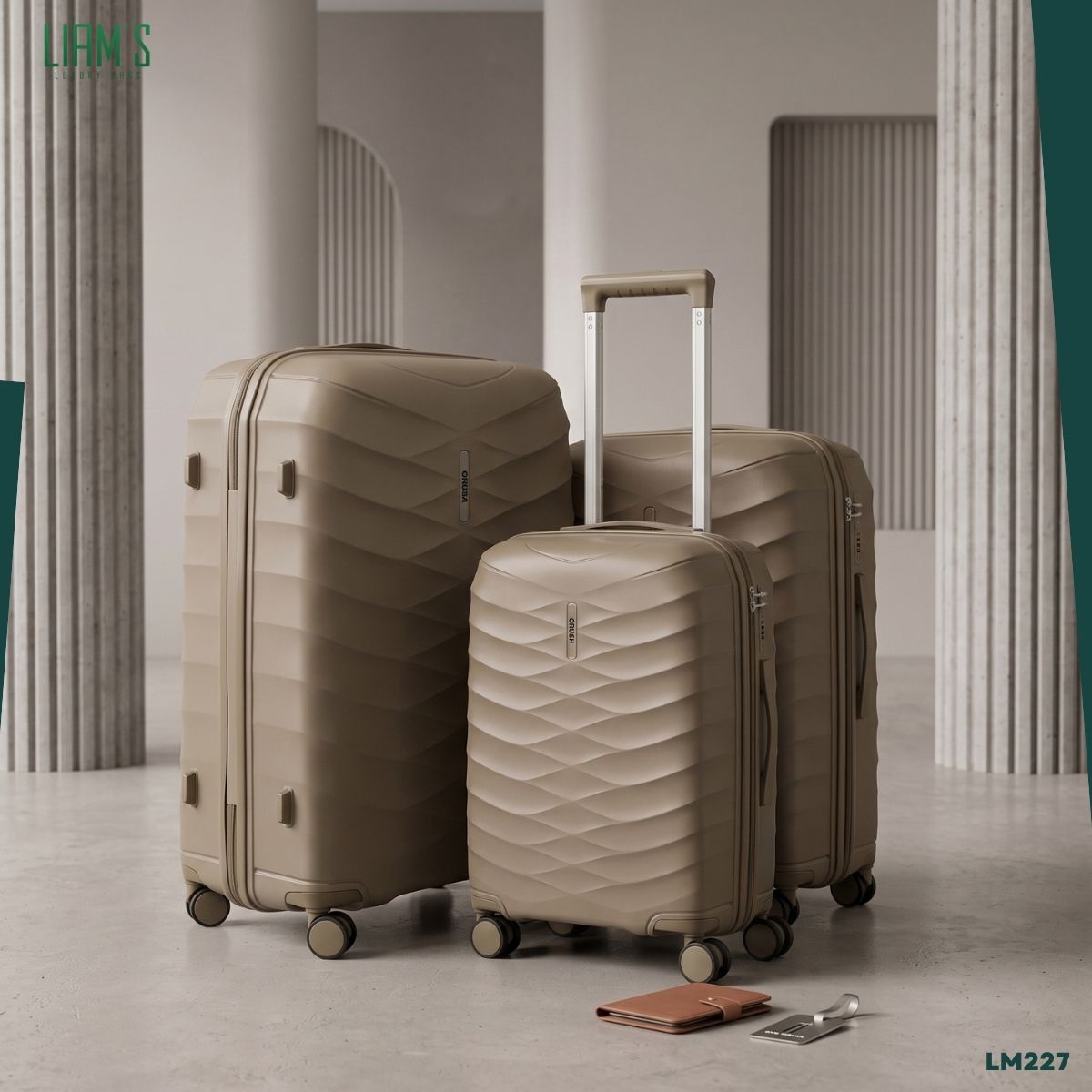 Set de 3 Valises OMASKA Incassables LM227 – Image 7